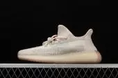 adidas yeezy boost 350 femmes hommes chaussures running hollowed out swans and white stars